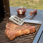 17" BBQ Meat Branding Iron With Interchangeable Personalize Alphabet Letters - Image 8