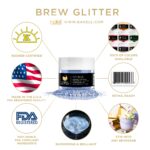 Sky Blue Brew Glitter | Food Grade Beverage Glitter - Image 4