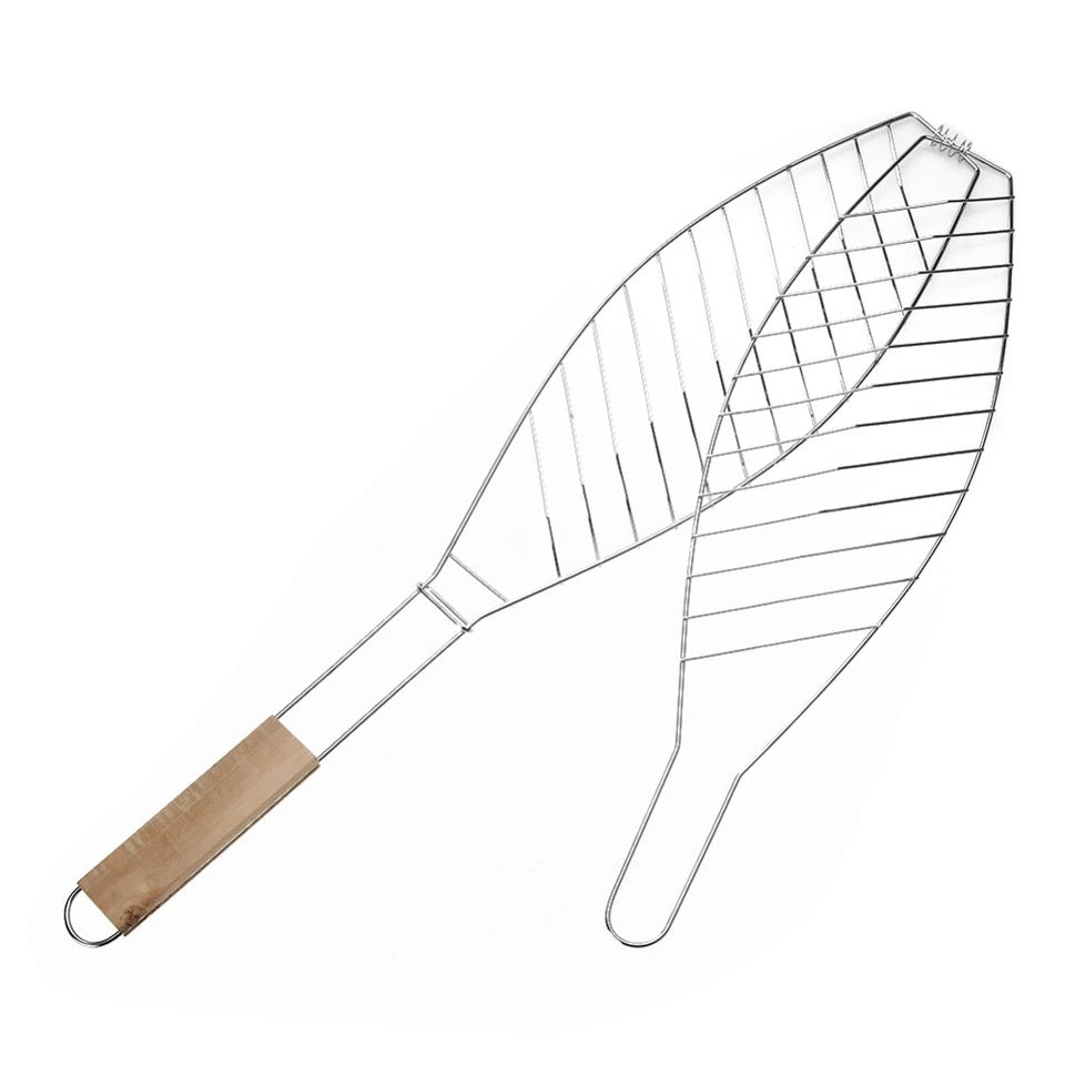 IMG_0270.jpg 22" Camping BBQ Grill Fish Basket - Image 1