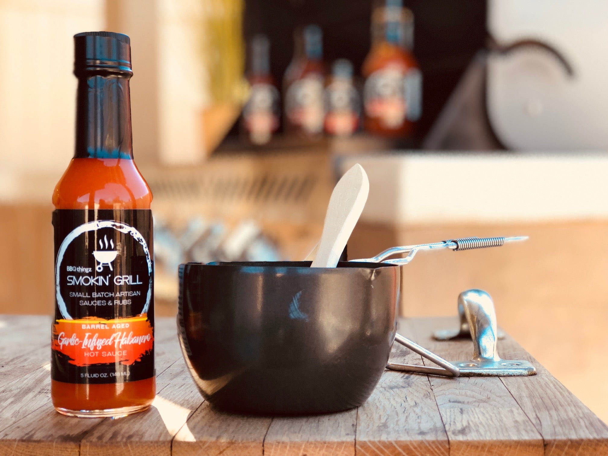 IMG_1259.jpg Garlic-Infused Habanero Hot Sauce - Image 1