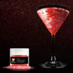 Red Brew Glitter | Food Grade Beverage Glitter - Image 5
